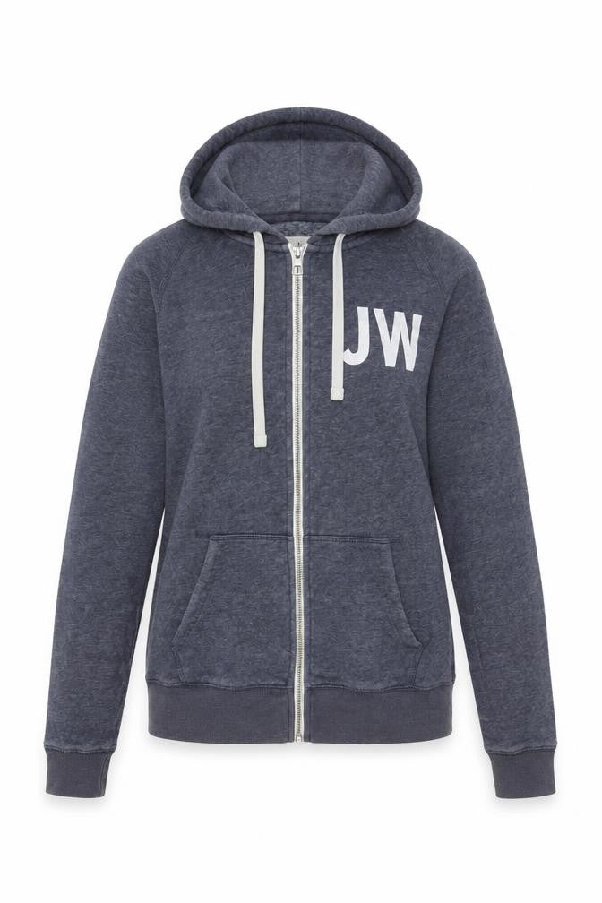 Jack Wills Women's Grey Hoodie Size 10