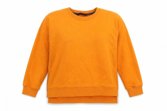 Front view of French Connection Women’s Orange M Crew Neck Jumper