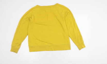 Gap Women's Yellow Pullover Sweatshirt M