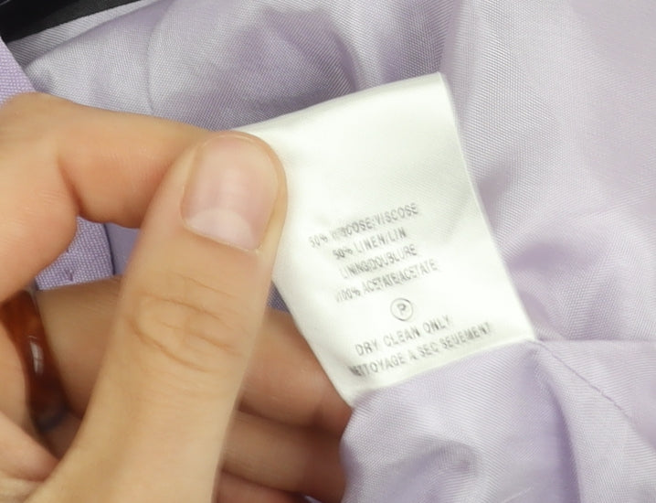 Alex & Co. Women's Purple Blazer Size 20 Regular