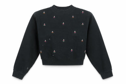 Front view of French Connection Black XS Women's jumper