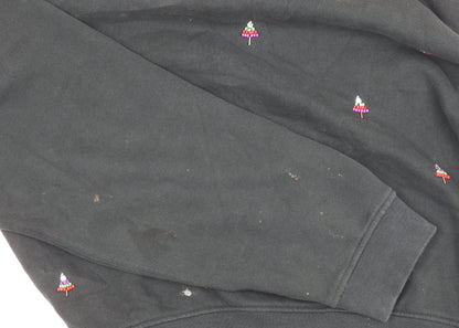 Close-up detail of French Connection Black XS Women's jumper
