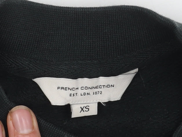 French Connection Black XS Women's Pullover Jumper