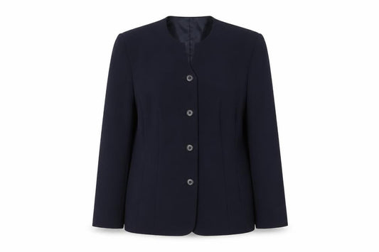 Eastex Women's Blue Suit Jacket, Size 12, Lined