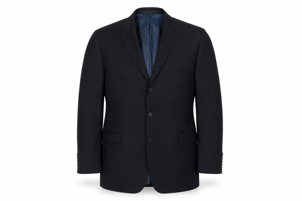 Marks & Spencer Men's Blue Striped Blazer 48R