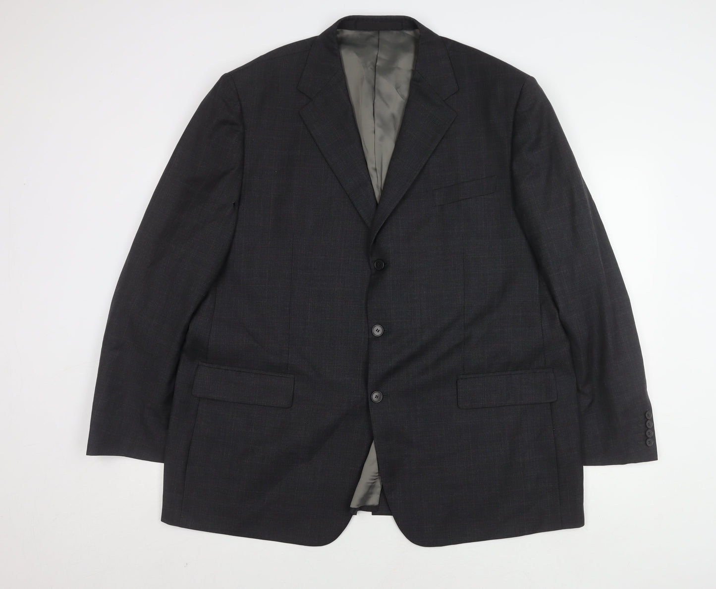 Marks and Spencer Charcoal Wool Blazer 48R