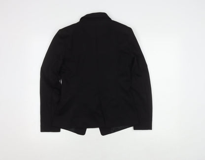 H&M Women's Black Blazer, Size 2, Elegant Fit