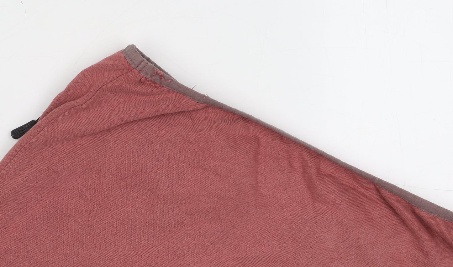 ASOS Design Red Henley Sweatshirt M Unisex