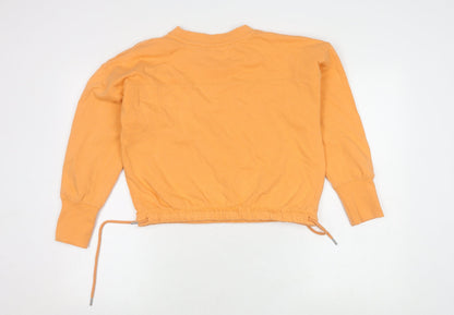 John Lewis Women's Orange Pullover Sweatshirt S
