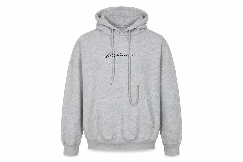 Boohoo Women's Grey Pullover Hoodie Size 10, Casual Knit