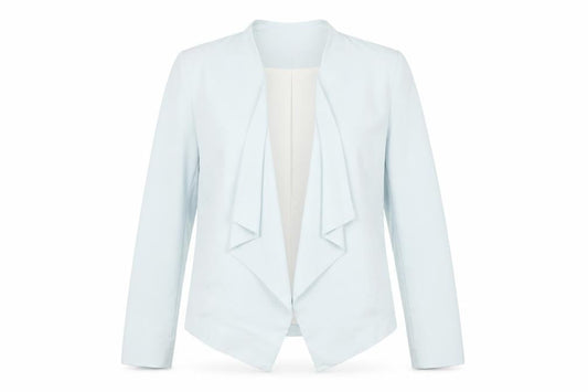 New Look Women's White Blazer Size 12 Long Sleeve