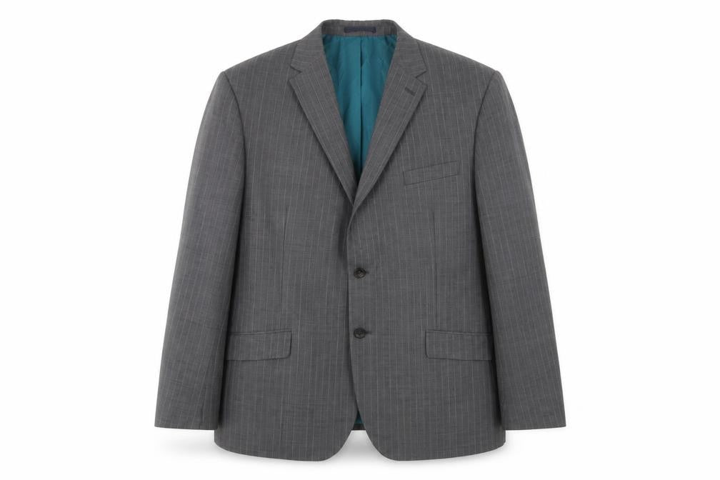 Marks & Spencer Men's Grey Blazer Jacket Size 46L
