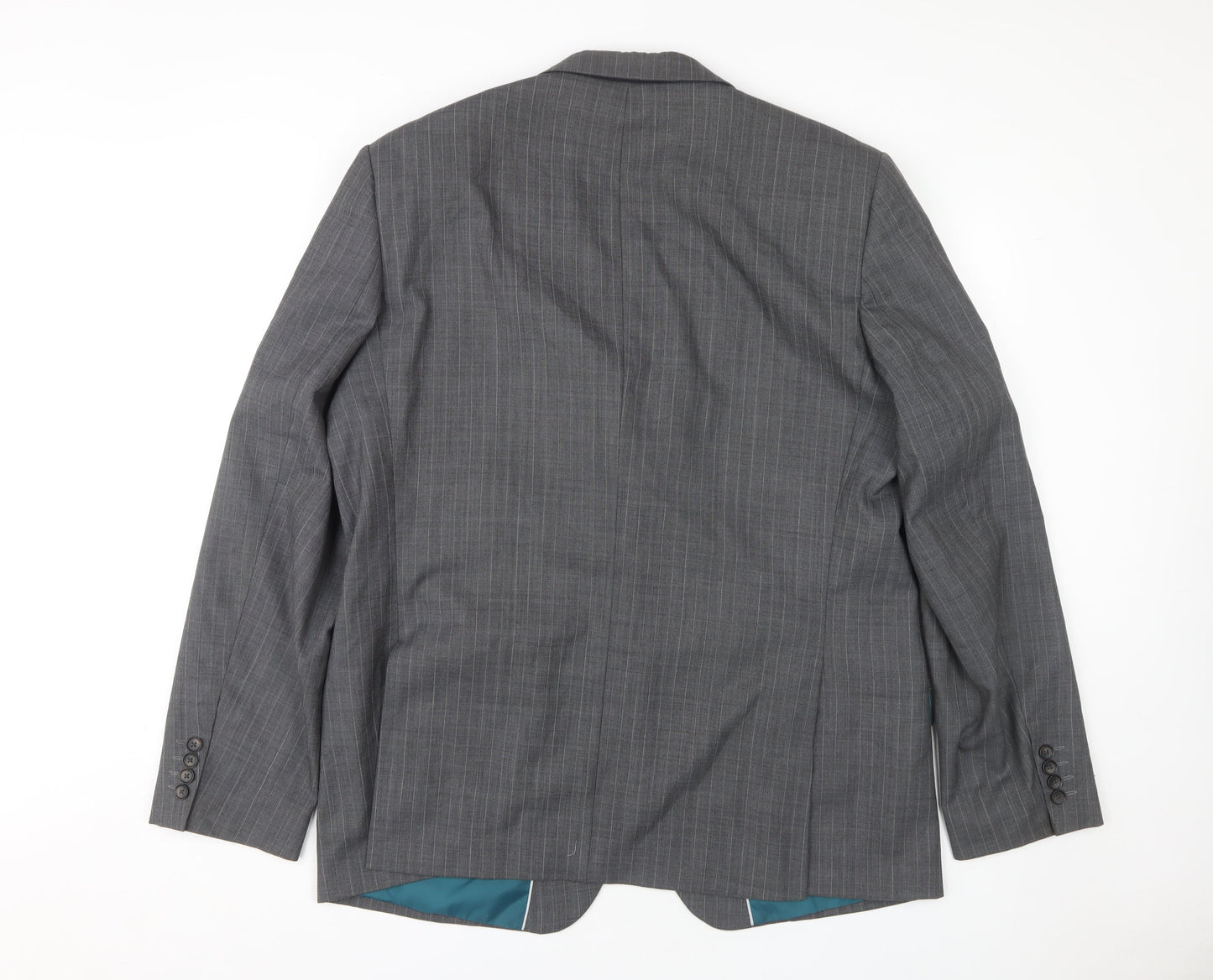 Marks and Spencer Men's Grey Blazer Jacket Size 46L