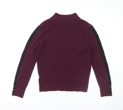 Marks & Spencer Women's Purple Pullover Jumper, Size 14