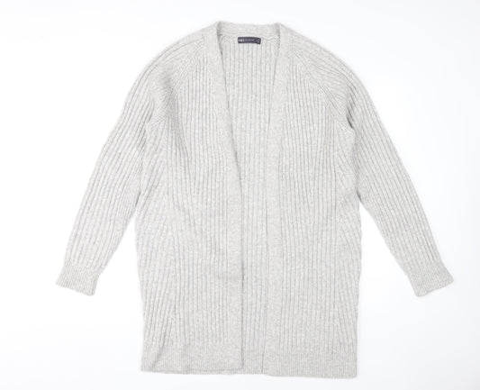 Marks and Spencer Women's Grey Open Front Cardigan, Medium