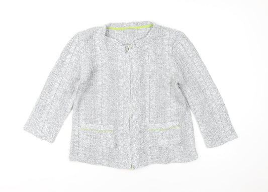 Marks and Spencer Women's Grey Cardigan, Medium
