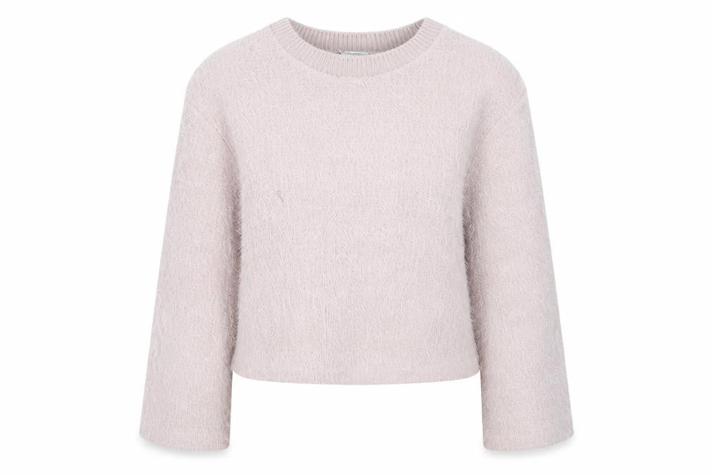 Zara Women's Pink Pullover Jumper - M