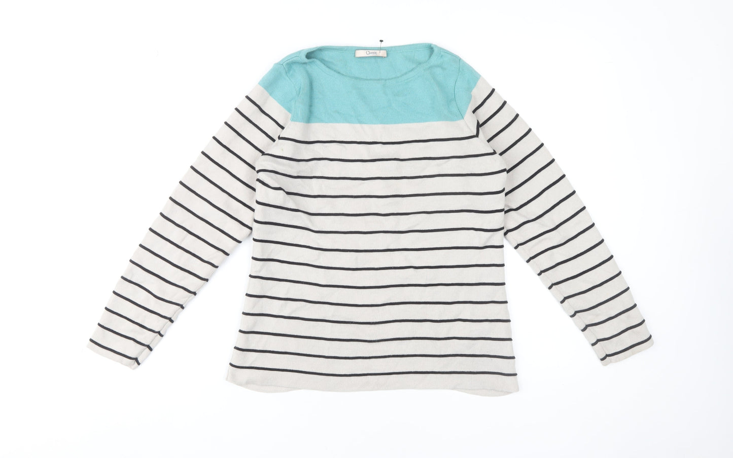 Marks and Spencer Women's Striped Cotton Pullover