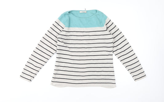 Marks and Spencer Women's Striped Cotton Pullover
