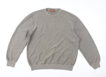 Marks & Spencer Men's Grey Pullover Jumper, Size M