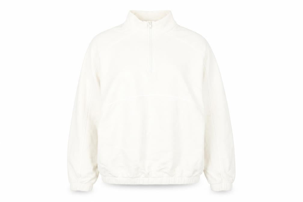 ASOS DESIGN White L Pullover Sweatshirt Unisex