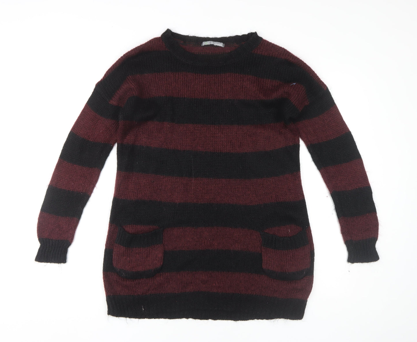 Marks and Spencer Women's Multicoloured Pullover Jumper Size 10