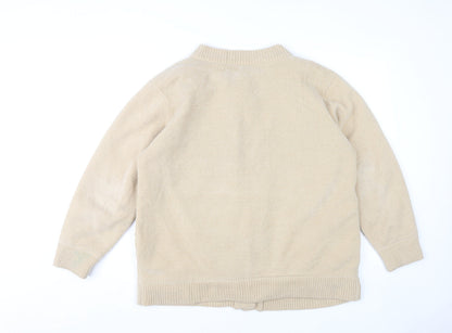 Reflect Women's Beige Embroidered Cardigan M/L