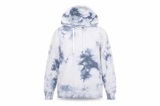 New Look Women's Blue Tie-Dye Pullover Hoodie, S, Spring