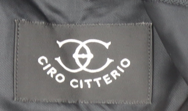 Ciro Citterio Men's Black Wool Blazer 38S