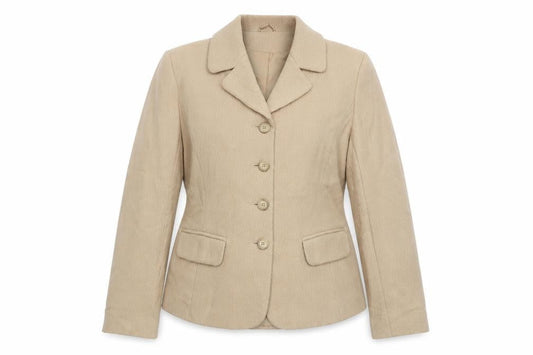 Dorothy Perkins Women's Beige Herringbone Blazer Size 12