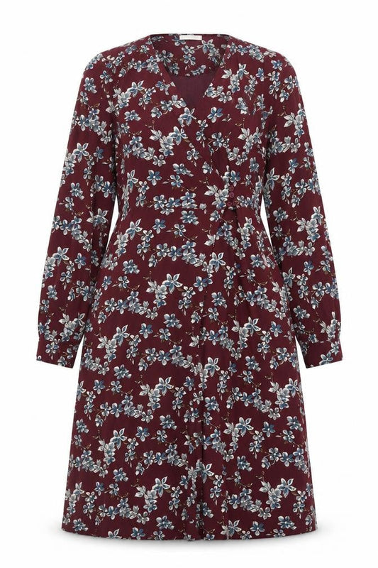 VILA Women's Multicoloured Floral Dress Size 10