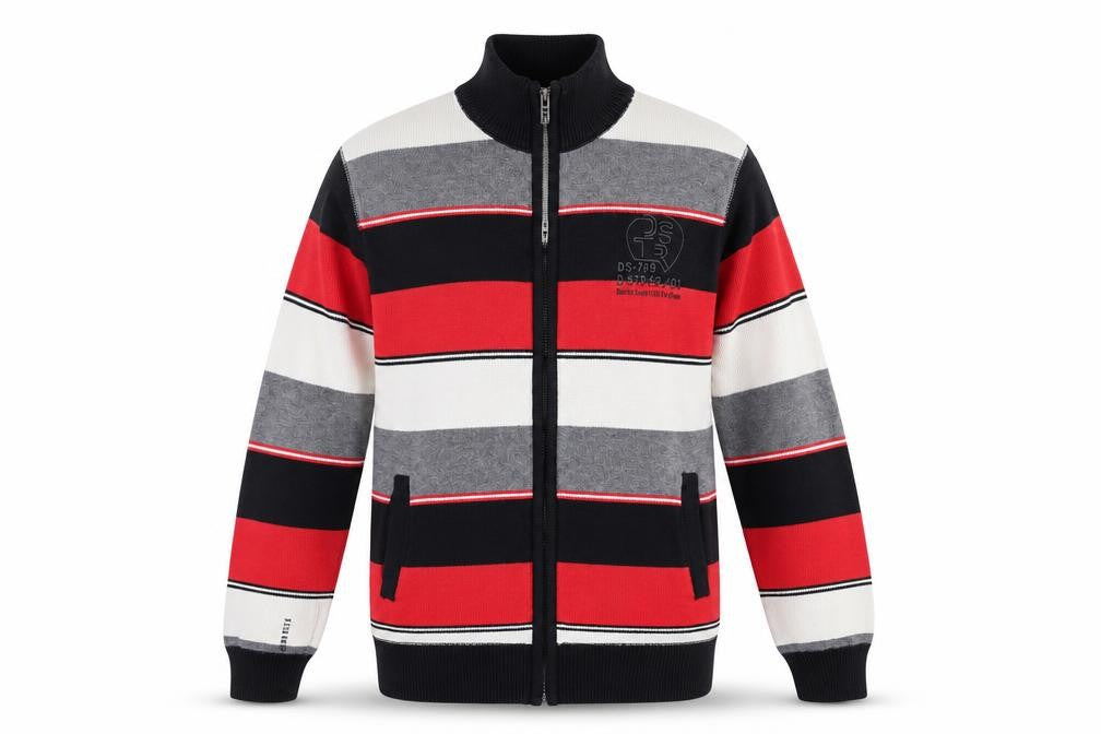 Angelo Litrico Unisex Multicoloured Full Zip Jumper L