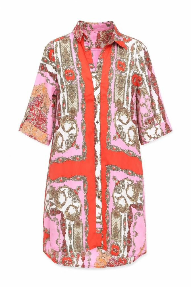 Quiz Women's Multicoloured Shirt Dress Size 6