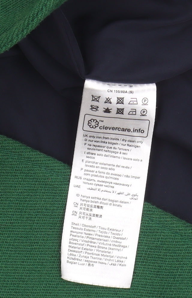 EDC Women's Green Overcoat Size S - Mid-Length