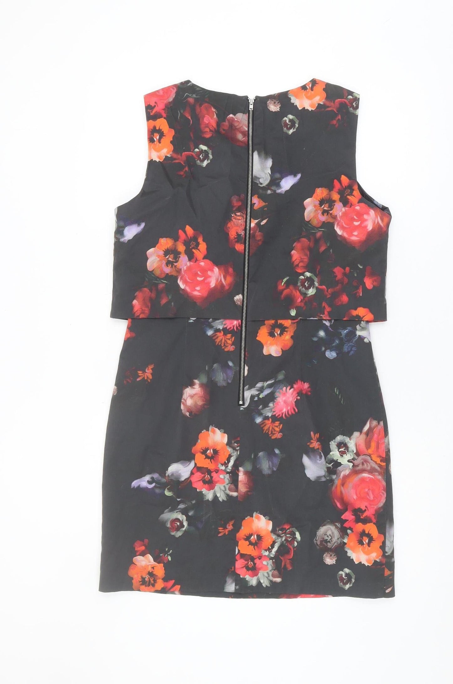 Warehouse Floral Sleeveless Dress Women Size 14