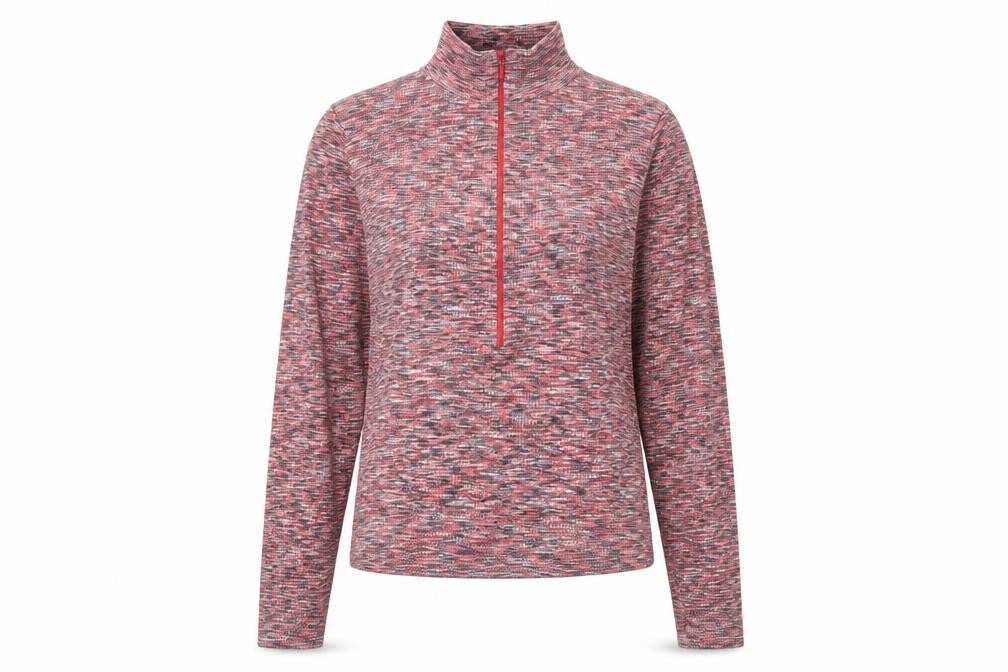 Urban Outfitters Women's Red Knit Mock Neck Top