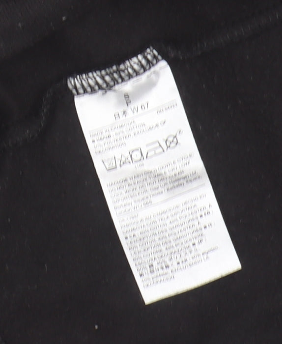 GAP Women’s Black Jogger Trousers Size S Cotton Blend