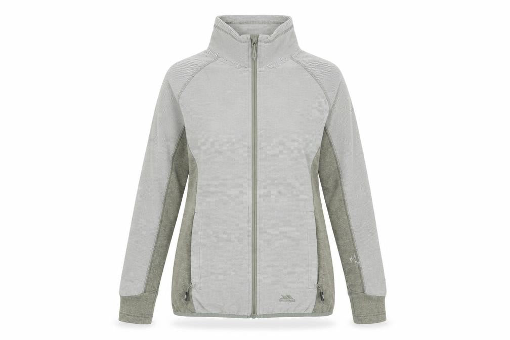 Trespass Women's Grey Soft Shell Jacket Size 10