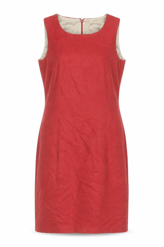 Jigsaw Women's Red Sheath Dress Size 8 Wool