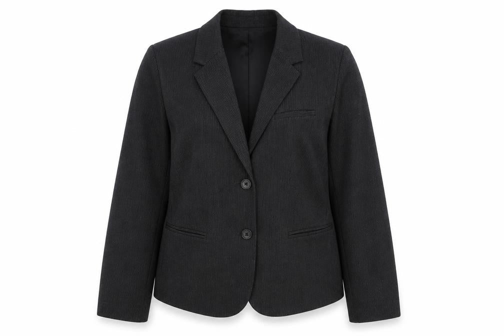 Gap Women Black Blazer Jacket, Size 2, Lined, Workwear