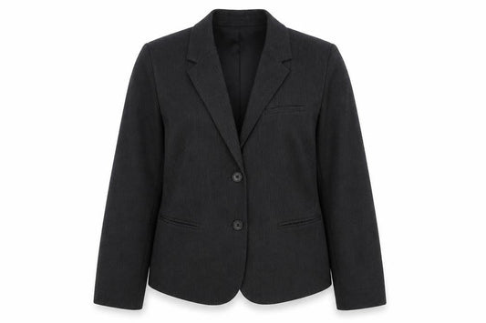 Gap Women Black Blazer Jacket, Size 2, Lined, Workwear