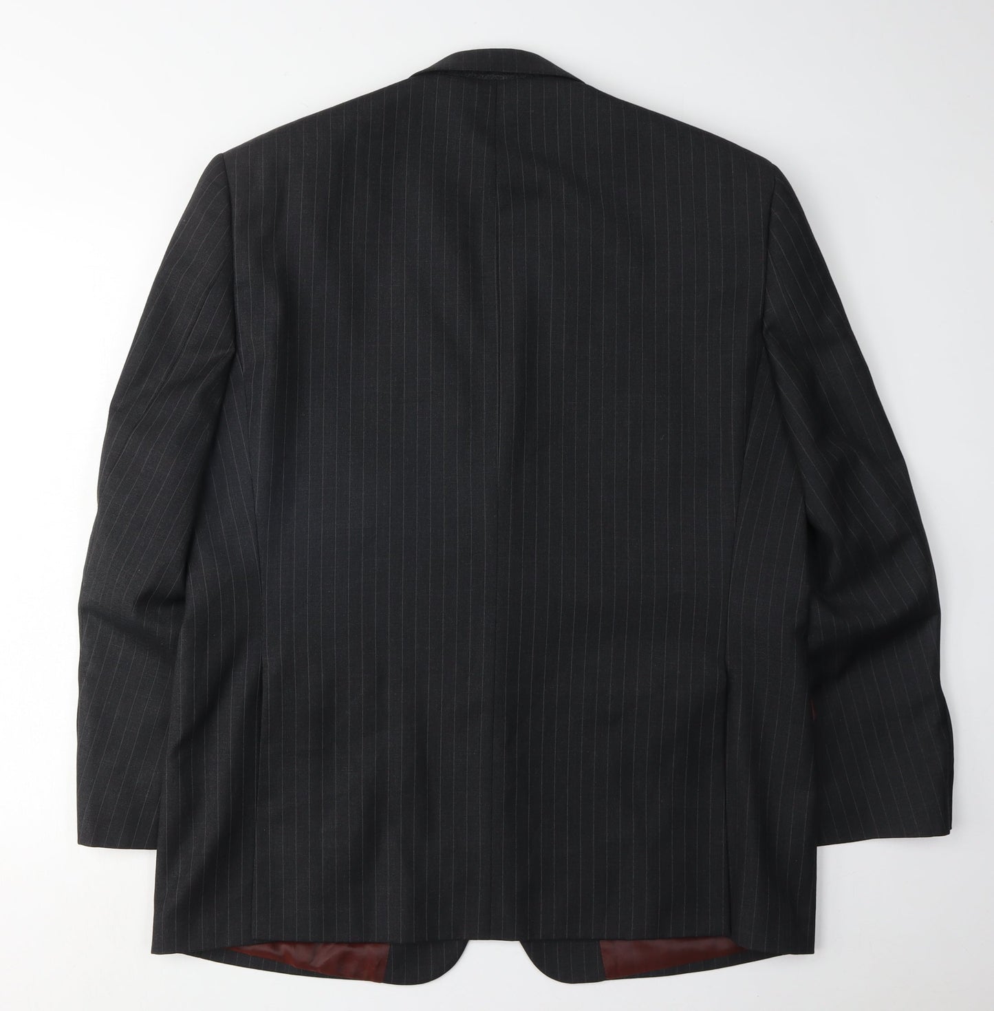 Charlton Gray Men's Black Striped Blazer Size 44S