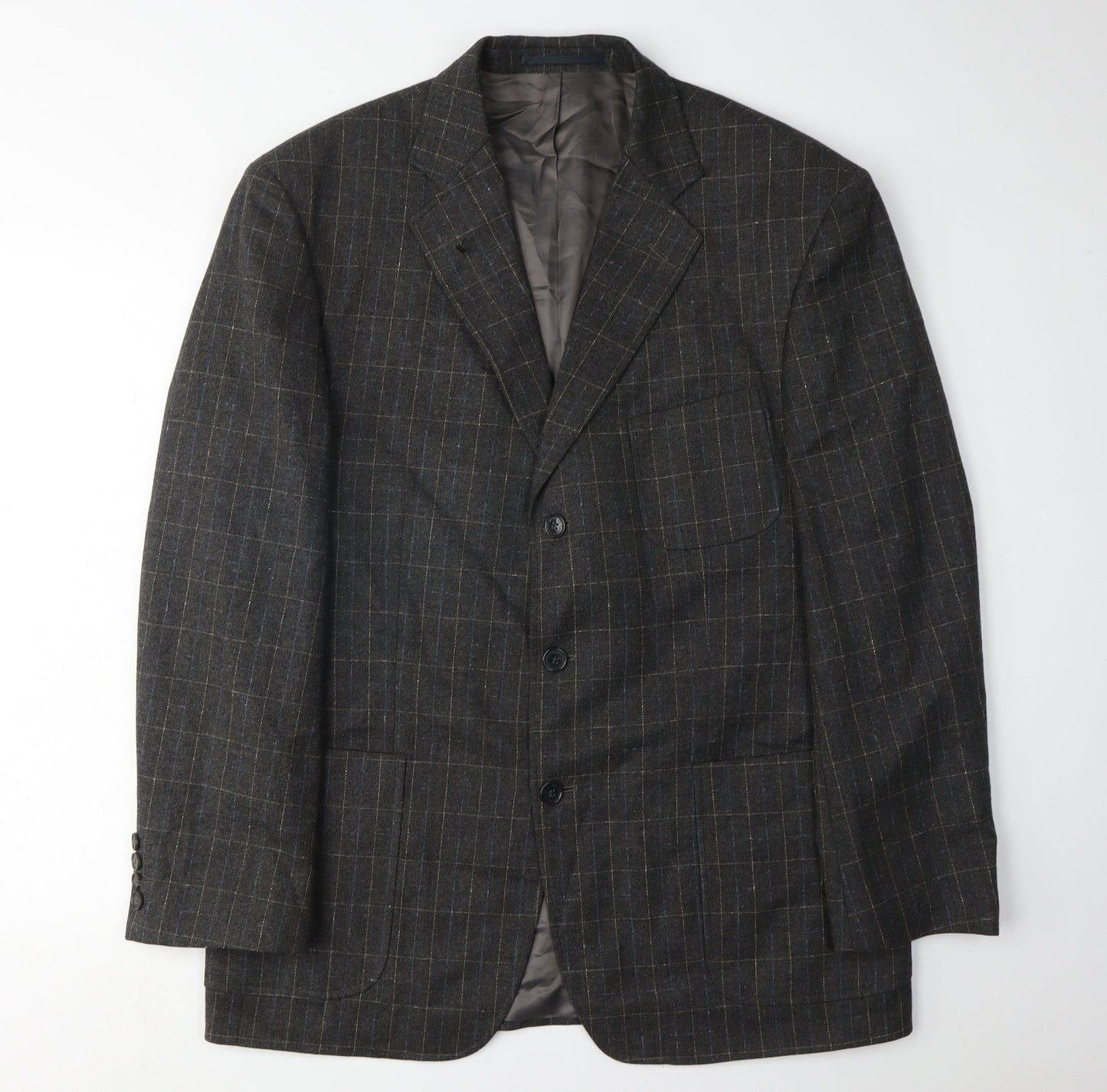 Di Caprio Men's Grey Check Blazer R42 Classic Style