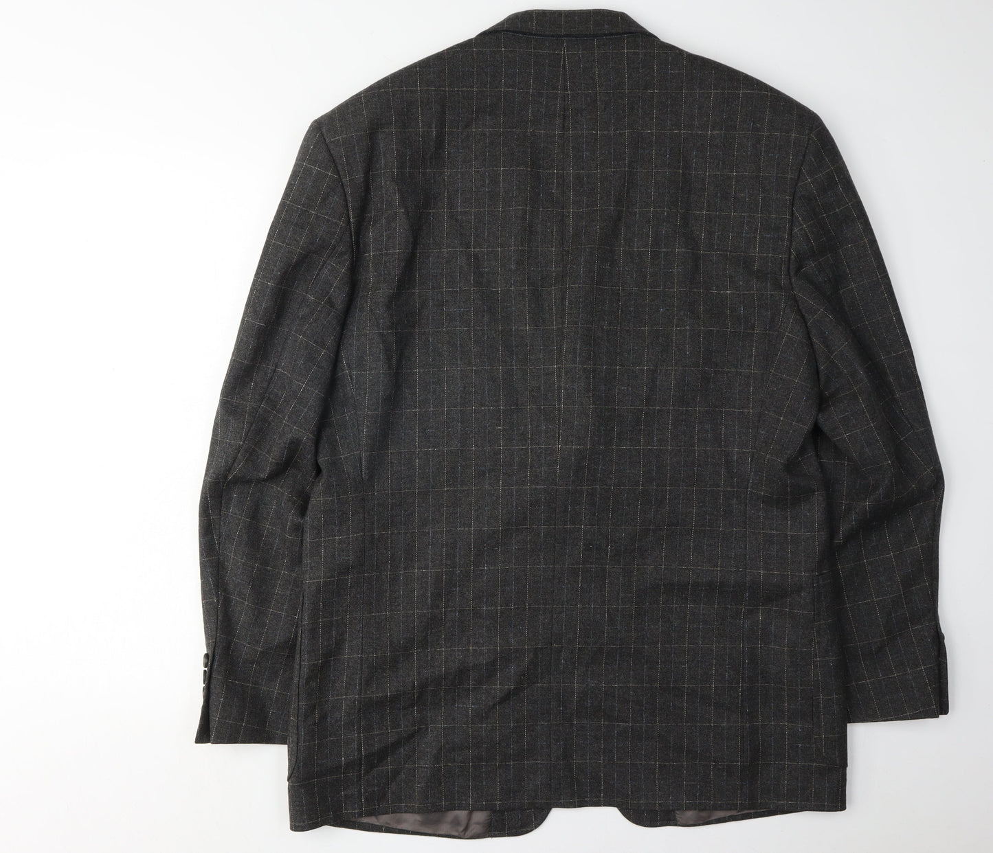 Di Caprio Men's Grey Check Blazer R42 Classic Style