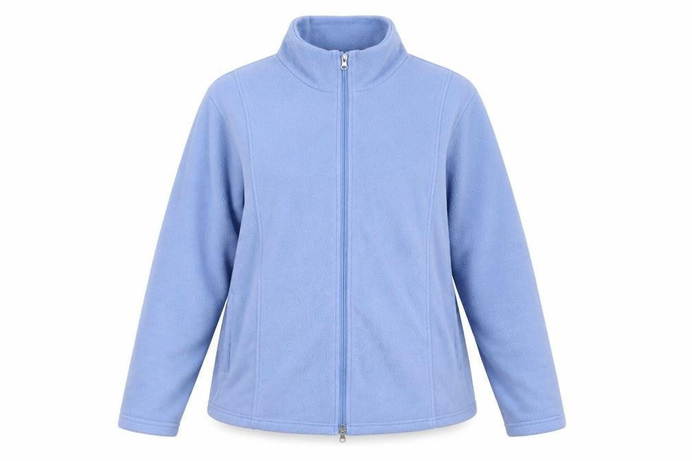 Anne De Lancay Women's Blue Fleece Jacket L