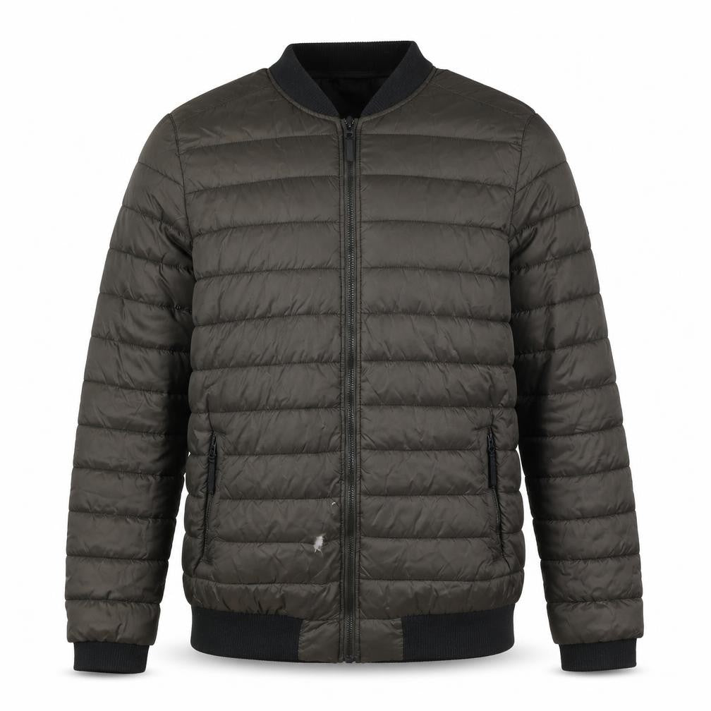 TOG24 Men's Black Puffer Jacket, Size M, Casual