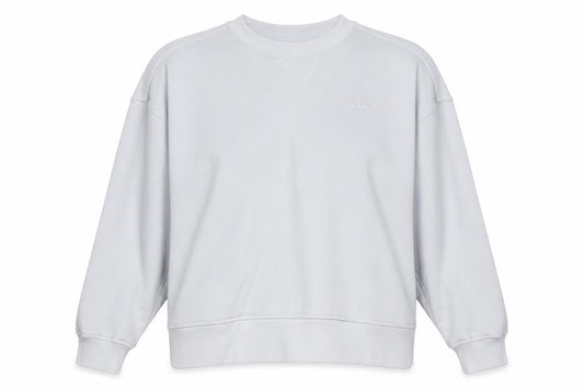 Adidas Women's White Pullover Sweatshirt Size 8
