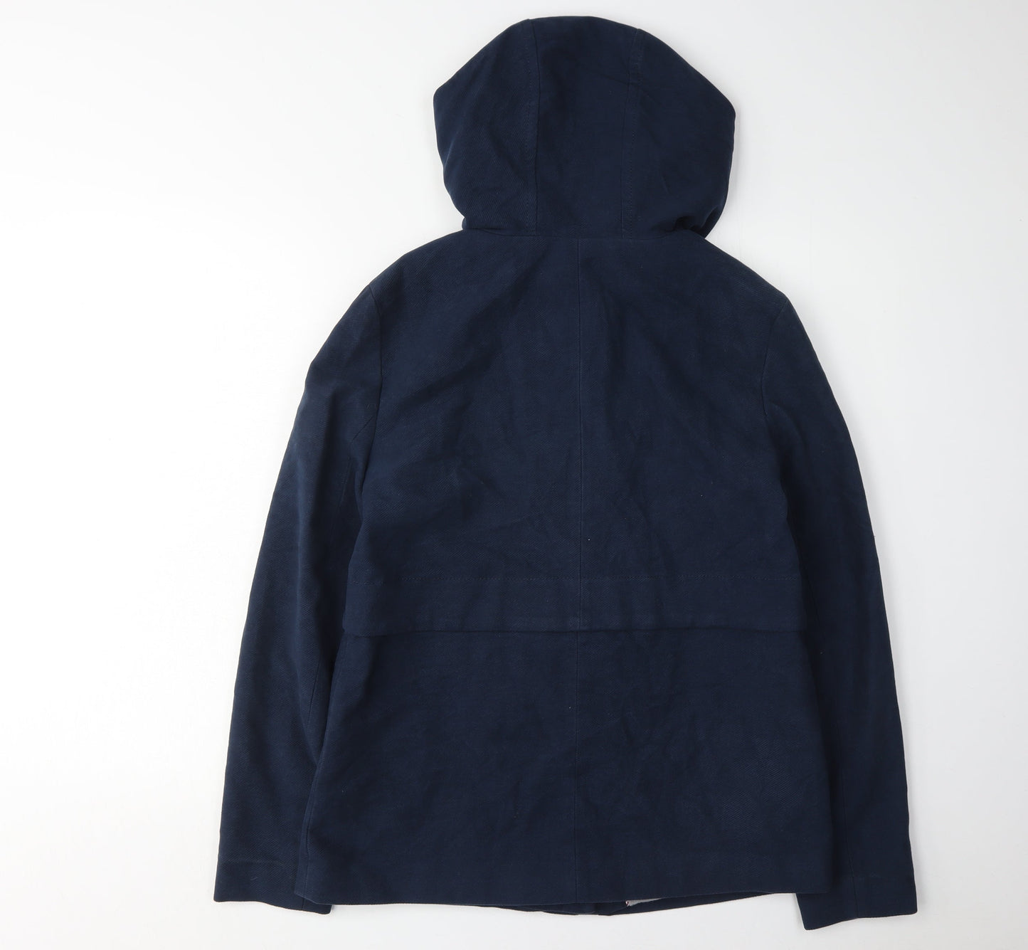 White Stuff Women's Blue Hooded Anorak Jacket Size 8