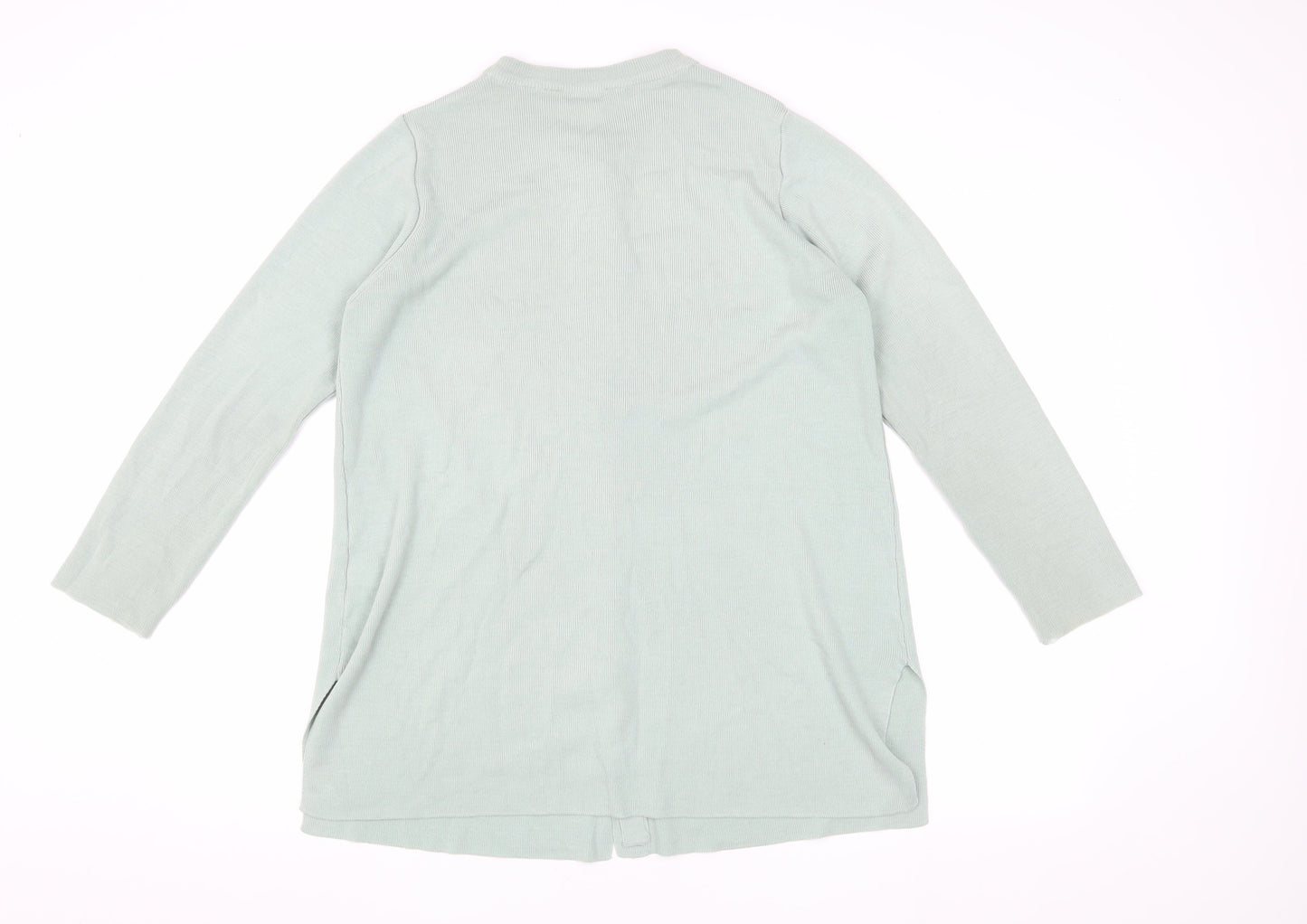 Marks and Spencer Women's Green Cardigan Size 12