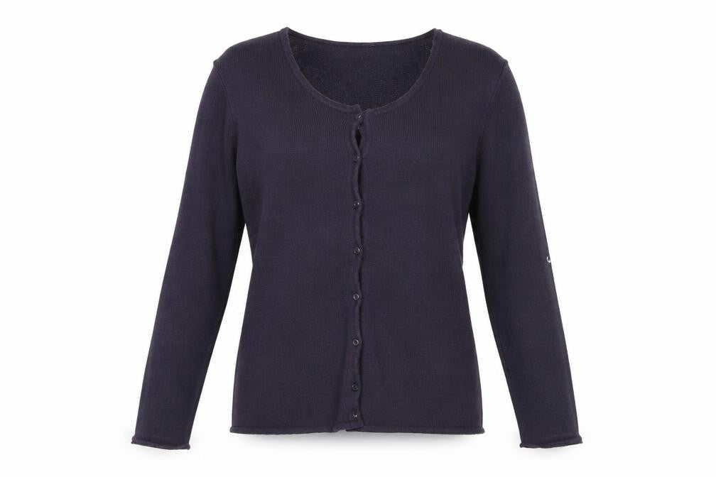 Marks & Spencer Women's Purple Sequin Cardigan - Size 12